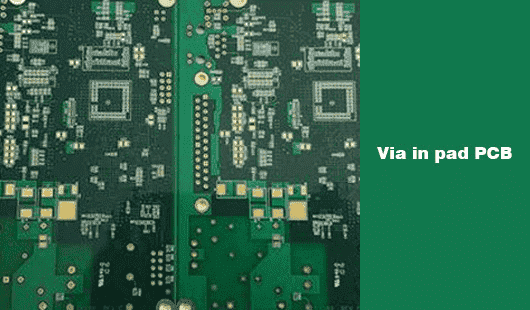 PCB Via in PAD - pcbsfactory.com