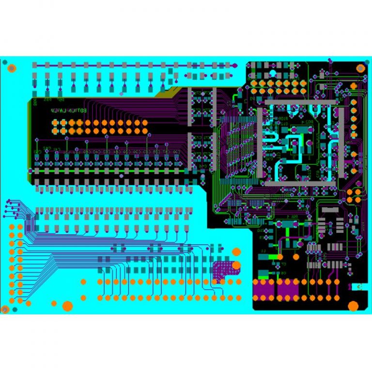 Normal FR4 Rigid PCB Desgin - pcbsfactory.com